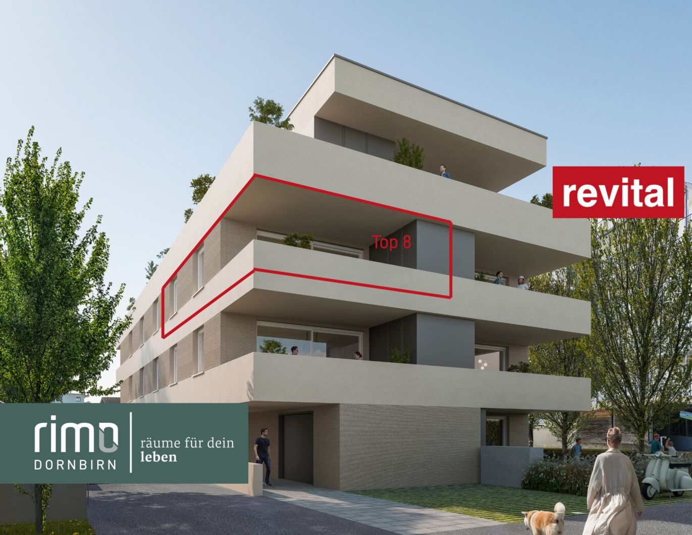 Widum 32 - Wohnen in ruhiger Zentrumslage von Lustenau