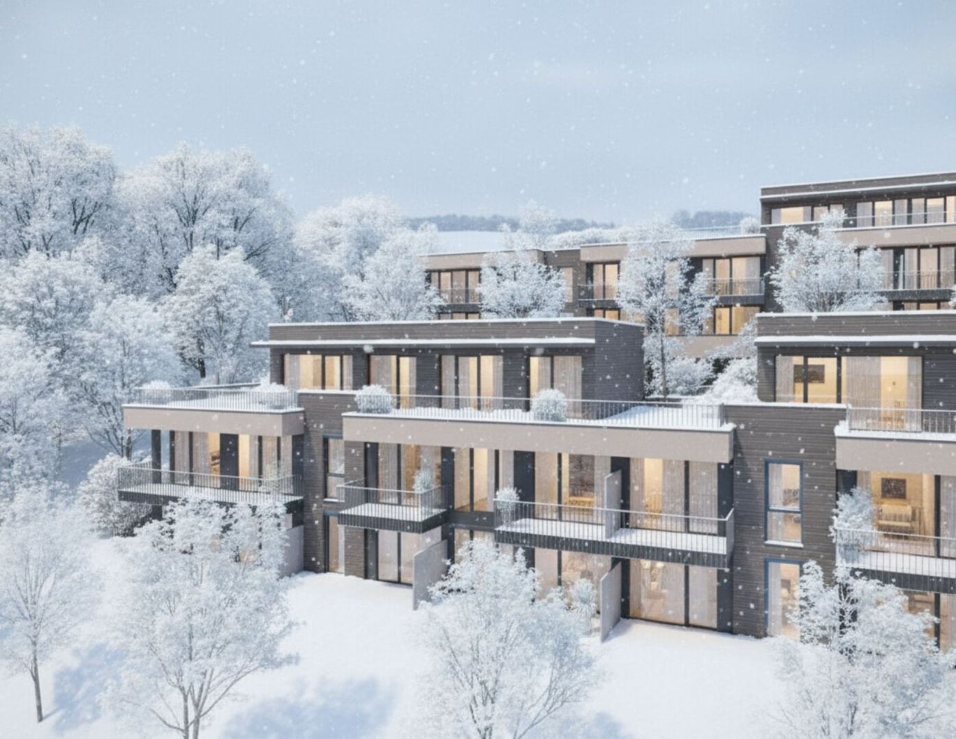 Du, Ich und die Sonne in unserem neuen Zuhause