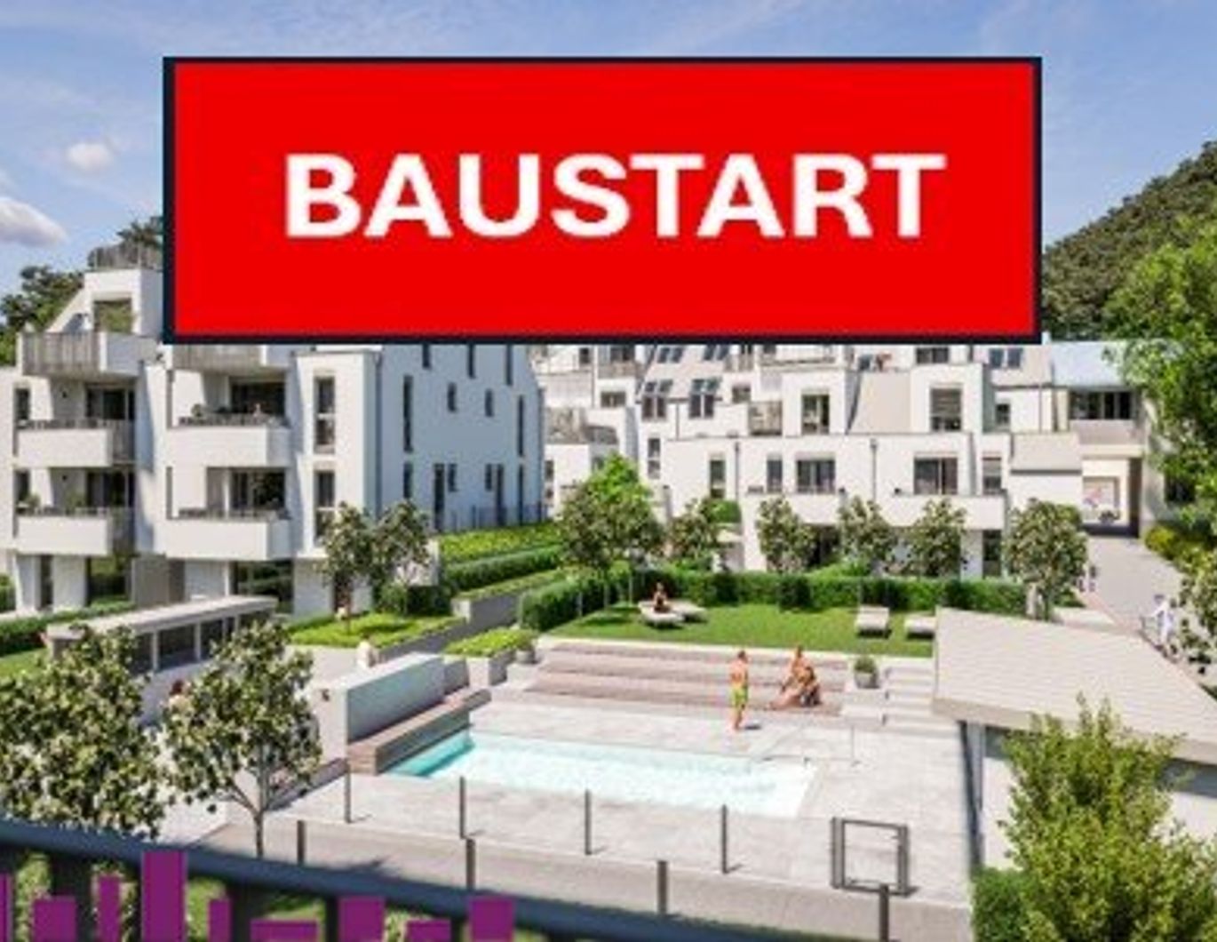 BAUSTART in KALKSBURGA - Wohnungen mit Pool