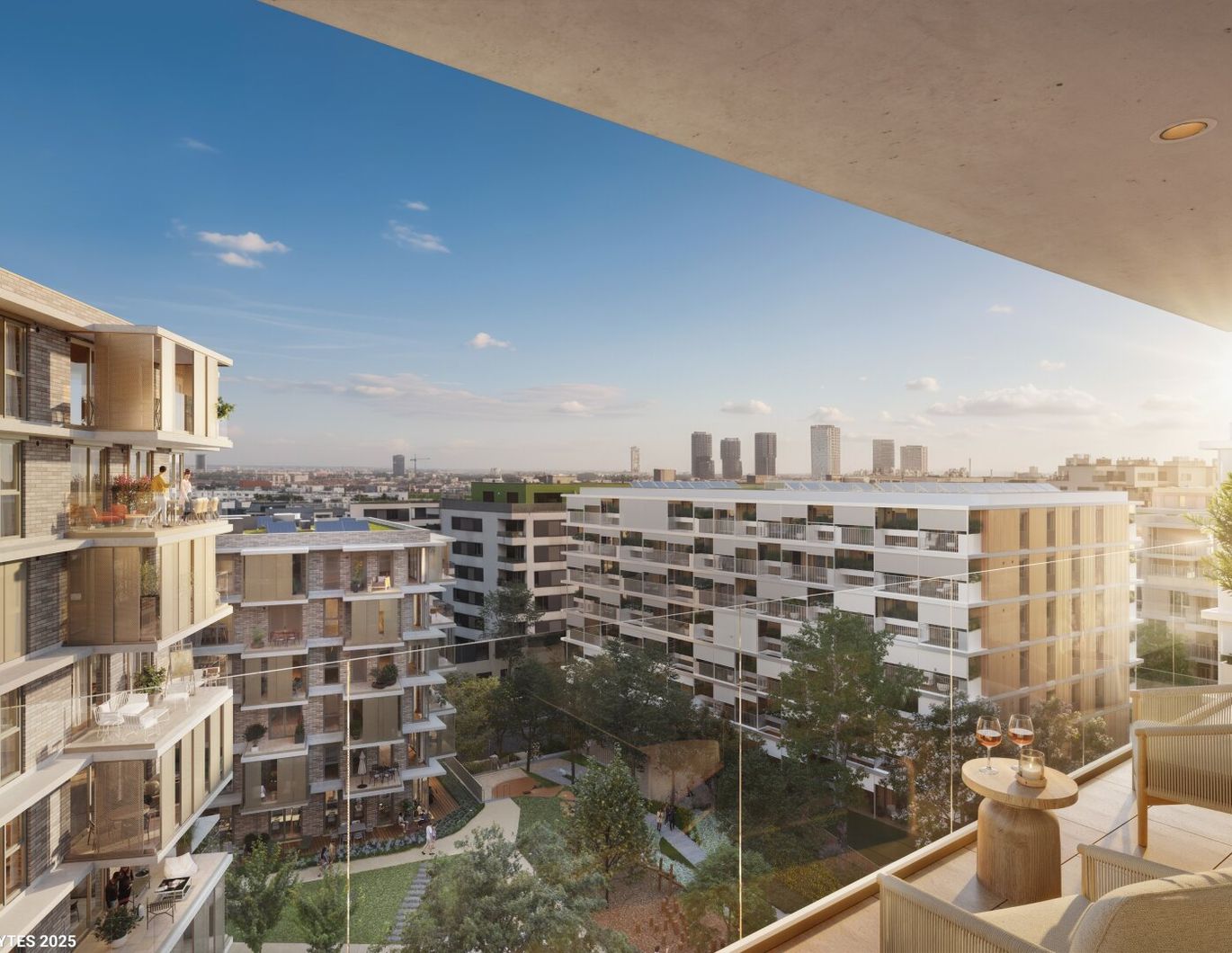 Attraktive Anlegerwohnung: 3 Zimmer mit Balkon im obersten Stock | URBAN DAHEIM | BAUFELD 13