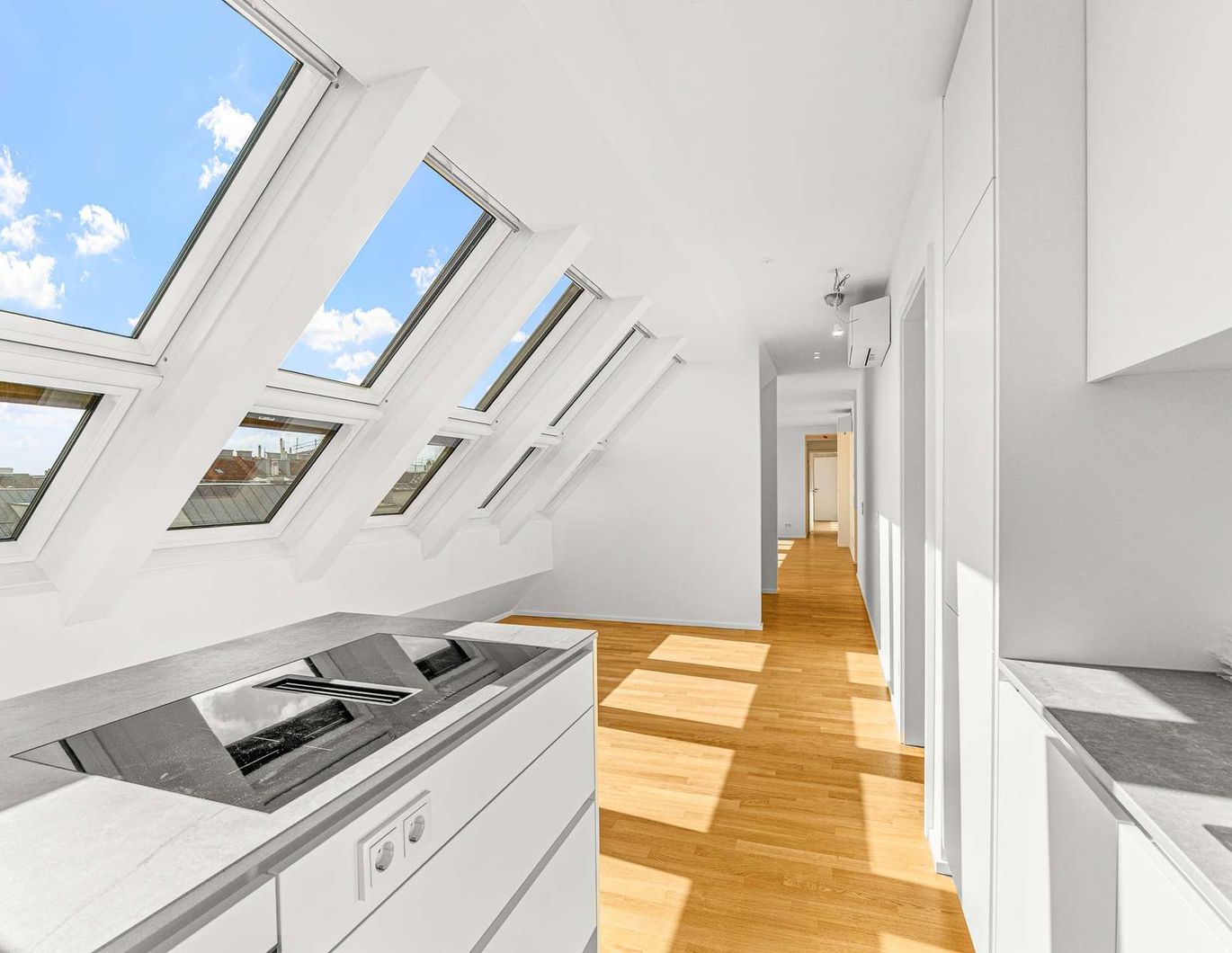 ++NEU++ Exklusiver Erstbezug: Luxuriöse 4-Zimmer-Dachgeschosswohnung mit Terrasse - Mollardgasse 50