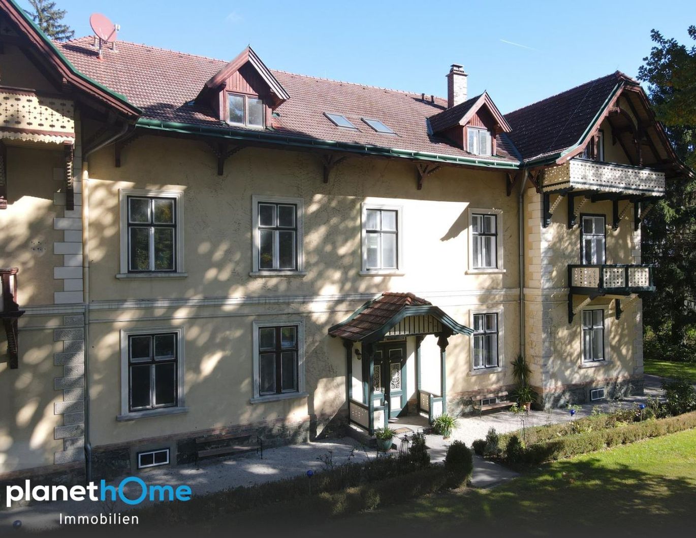 Villa im Zentrum von Reichenau - Erdgeschosswohnung zu vermieten (Haupt- und Nebenwohnsitz möglich)