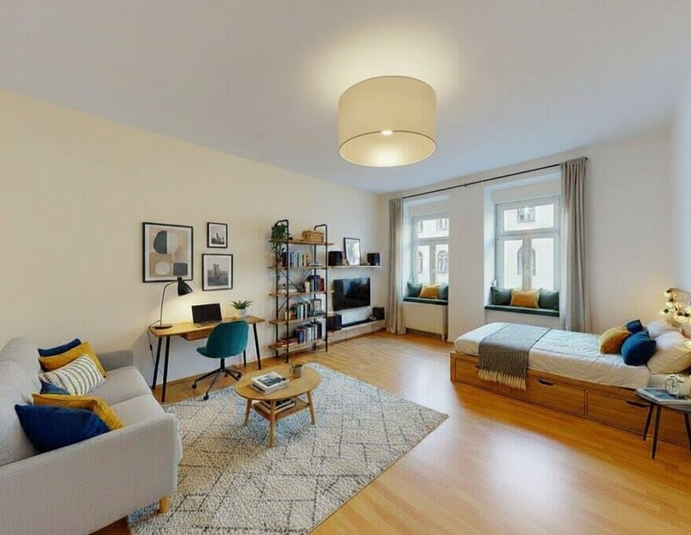 Renovierte 1-Zimmer-Wohnung in der Josef-Huber-Gasse