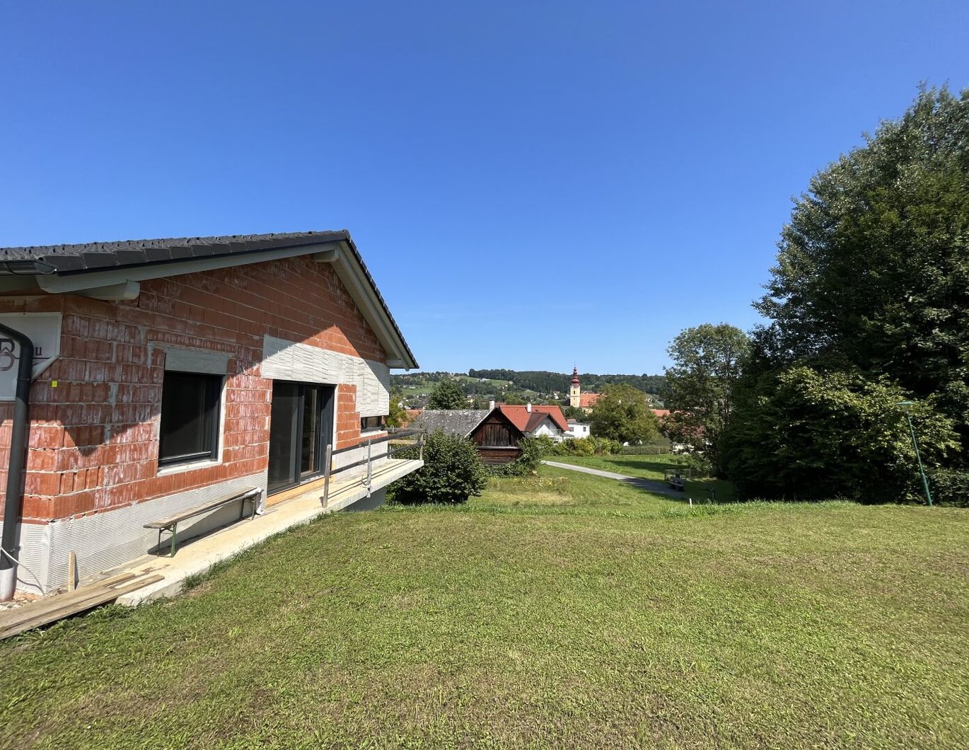 Modernes Einfamilienhaus in absoluter Grünruhelage in steirischer Baumeisterqualität - Rohbau in Heiligenkreuz am Waasen