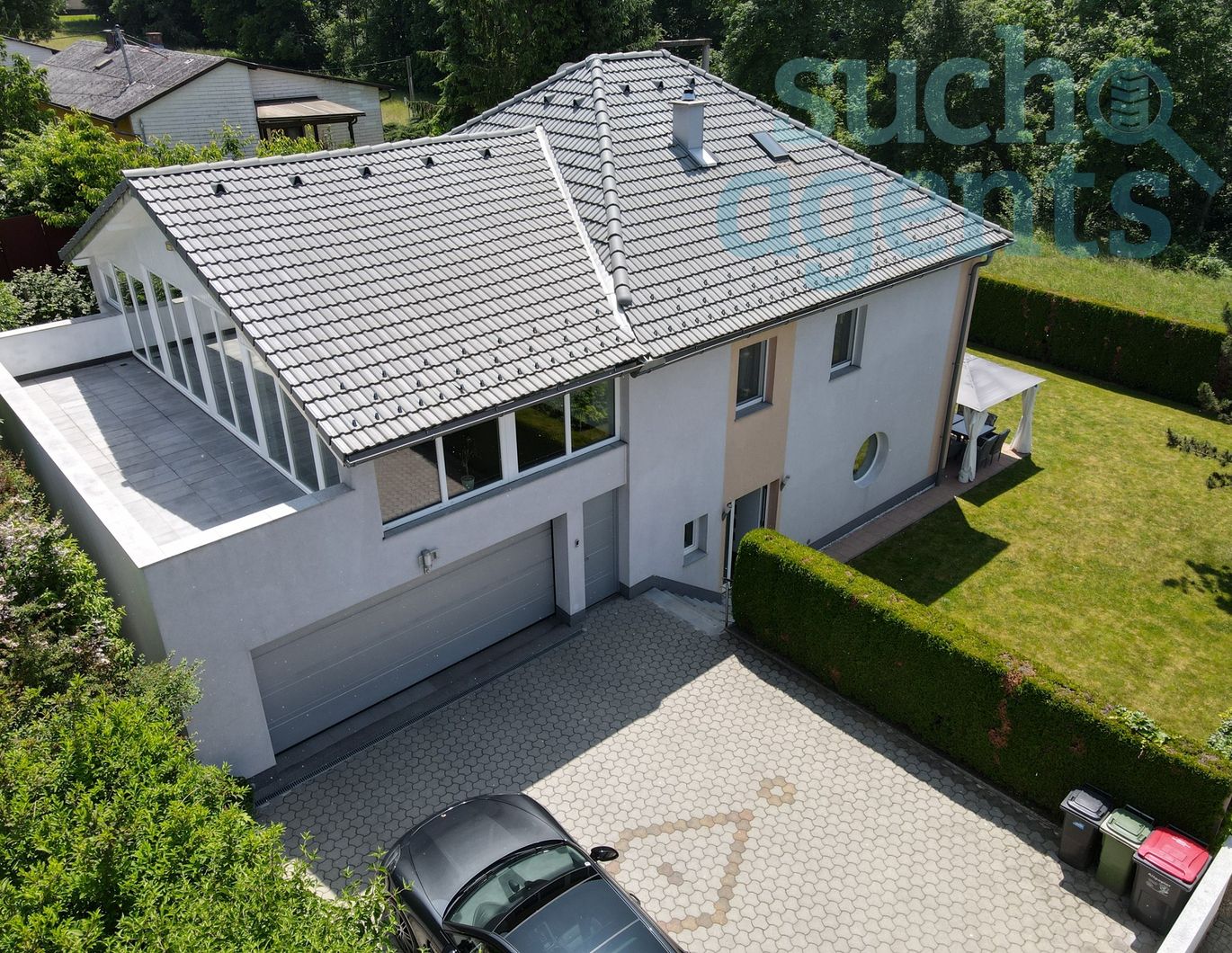 NEUER PREIS! Top ausgestattetes Einfamilienhaus mit Doppelgarage und Wintergarten