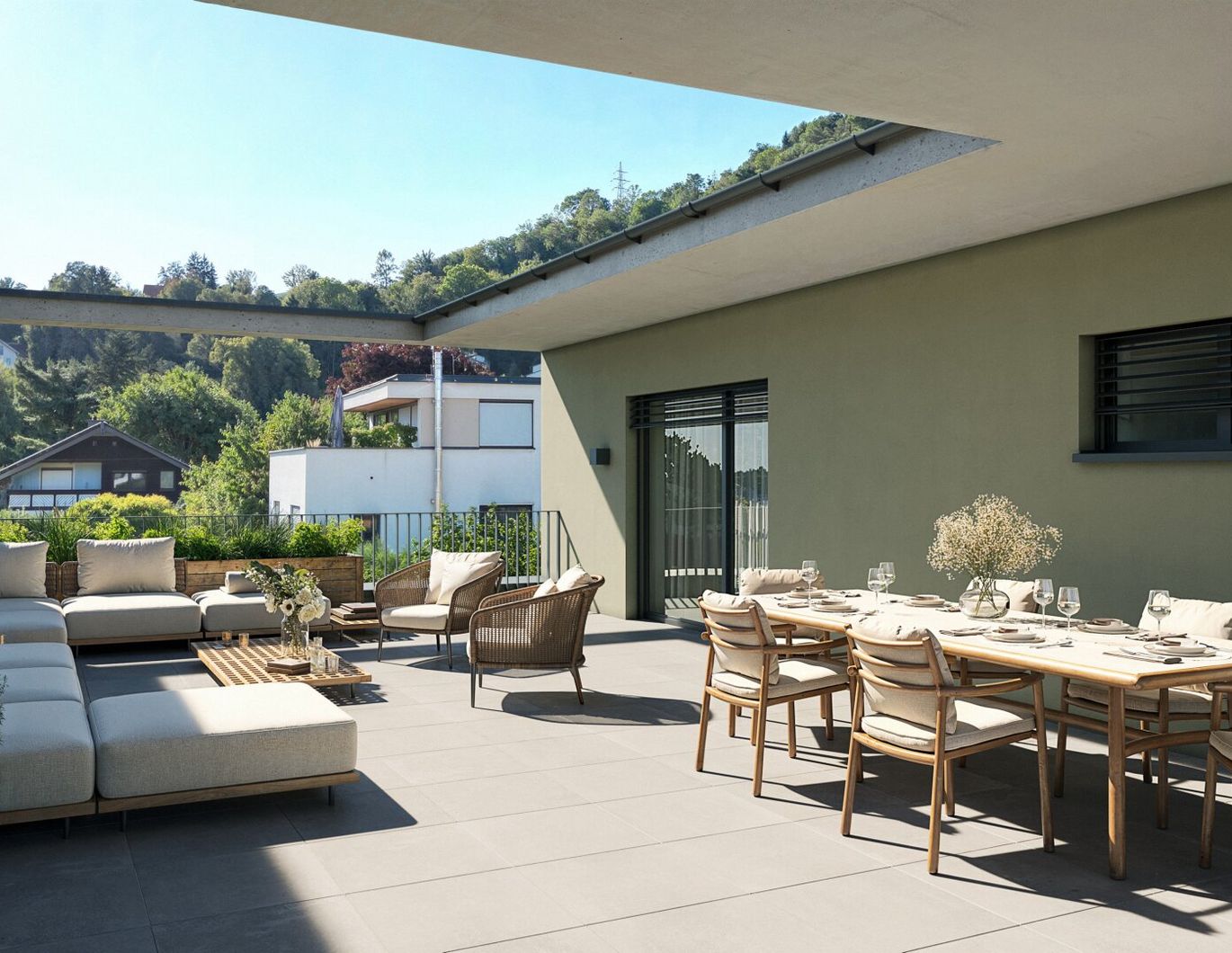 Neubauprojekt in Graz-Gösting - Wohnen im Grünen mit Stil und Privatsphäre! - Rohbauphase