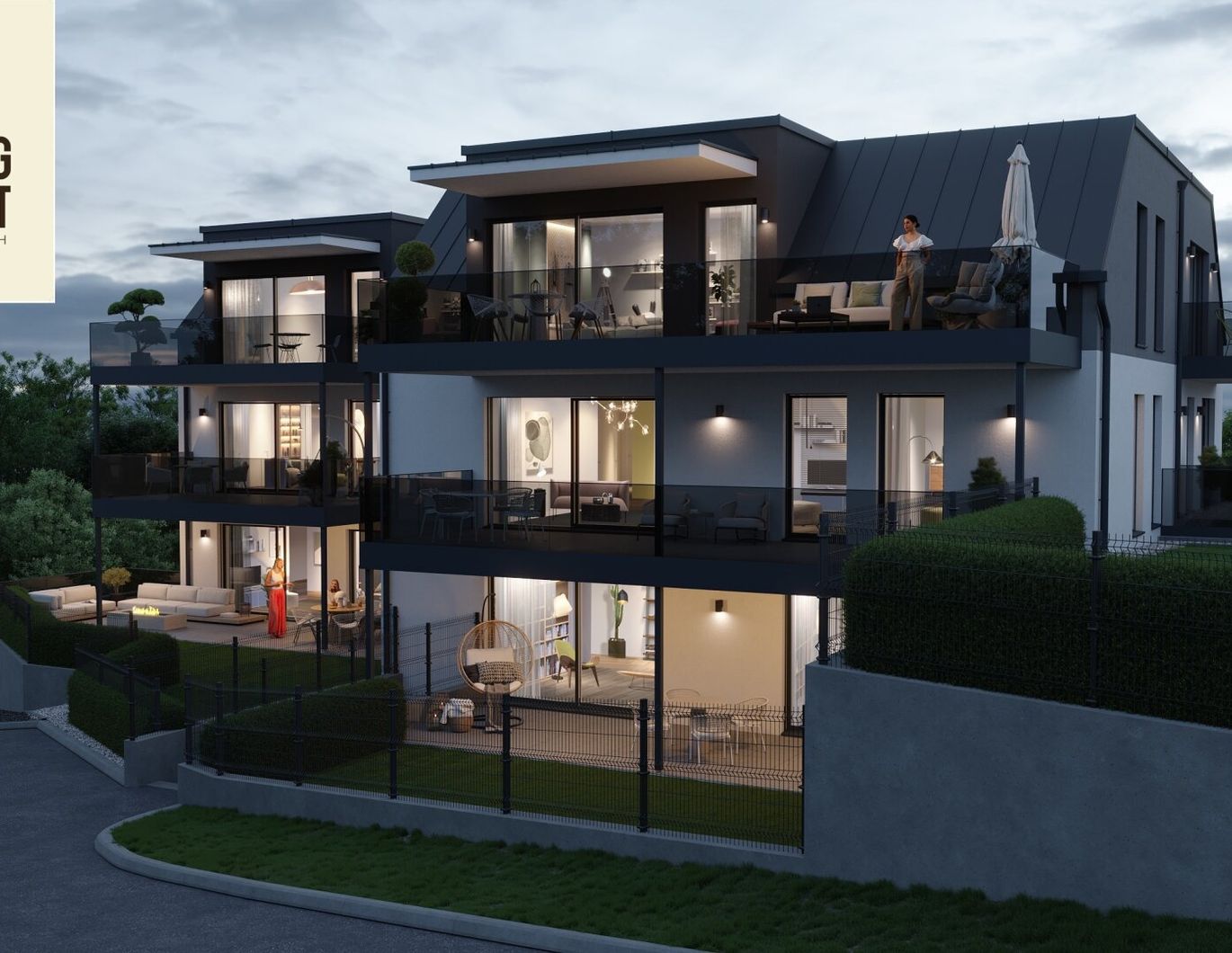 LIV - Parkview | Kompakte Eleganz - 2-Zimmer mit sonnigem Balkon