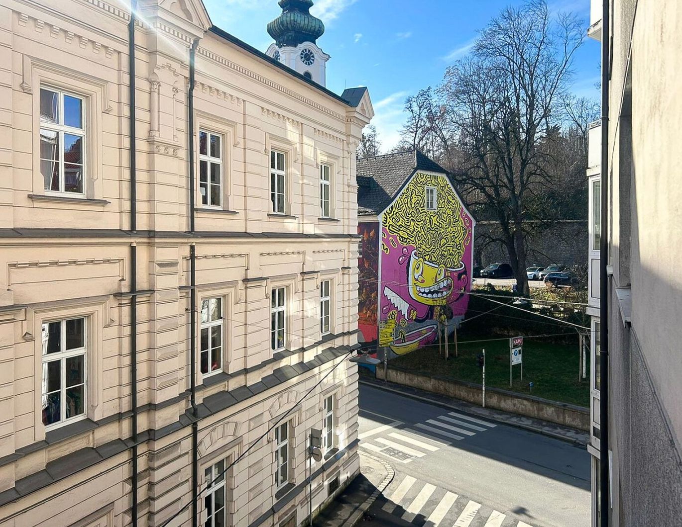 Charmante 4-Zimmer Wohnung mit Balkon im Herzen von Linz zu kaufen - Nähe Kapuzinerkirche