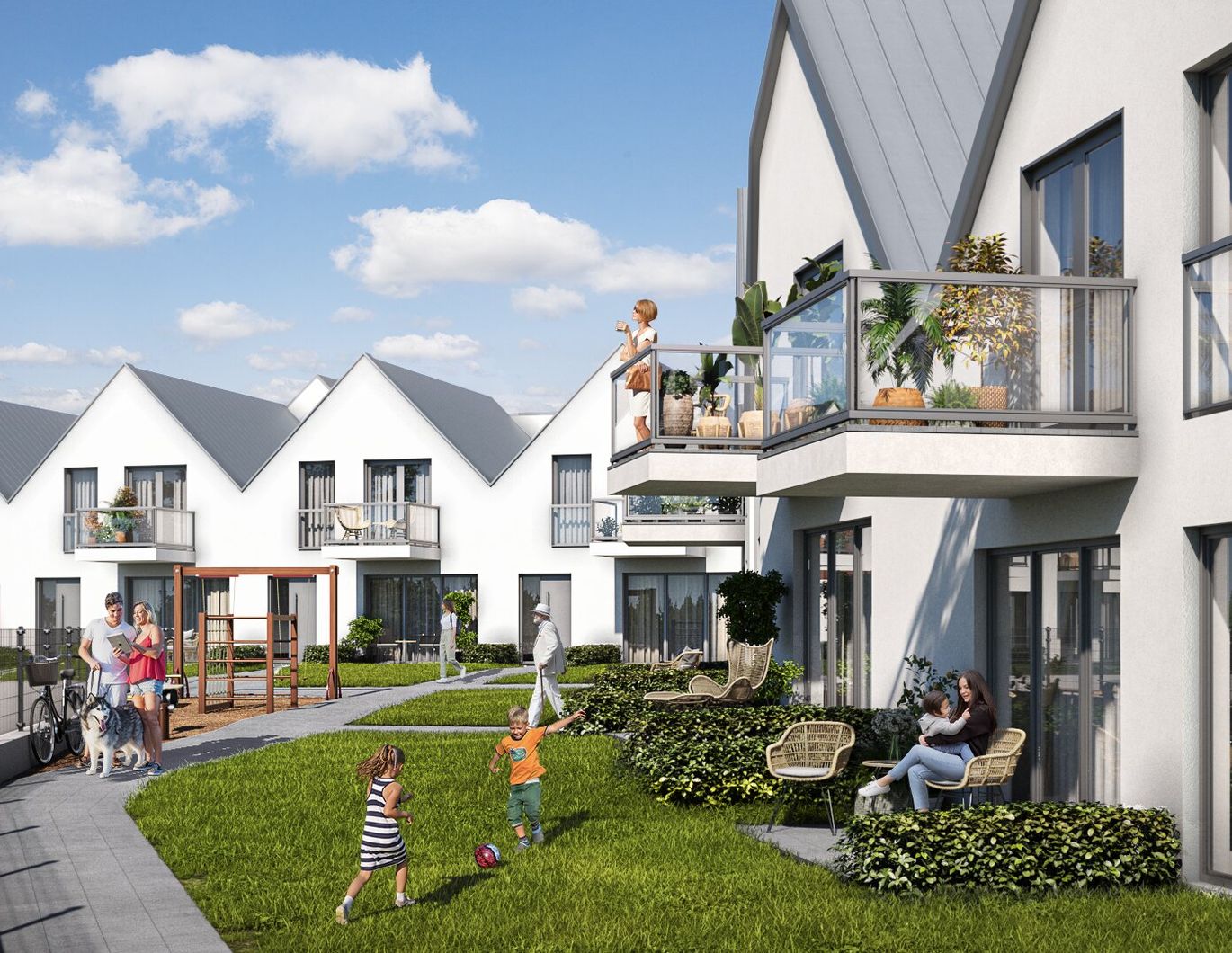 Gartenwohnung in Neusiedl am See: Erstbezug in ruhiger, zentraler Lage
