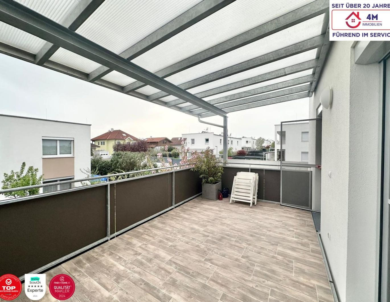 Helle 4-Zimmer-Dachgeschosswohnung im Neubau