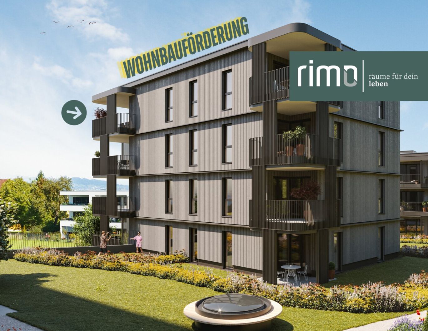 4-Zimmer-Dachgeschosswohnung in Götzis - Top B8