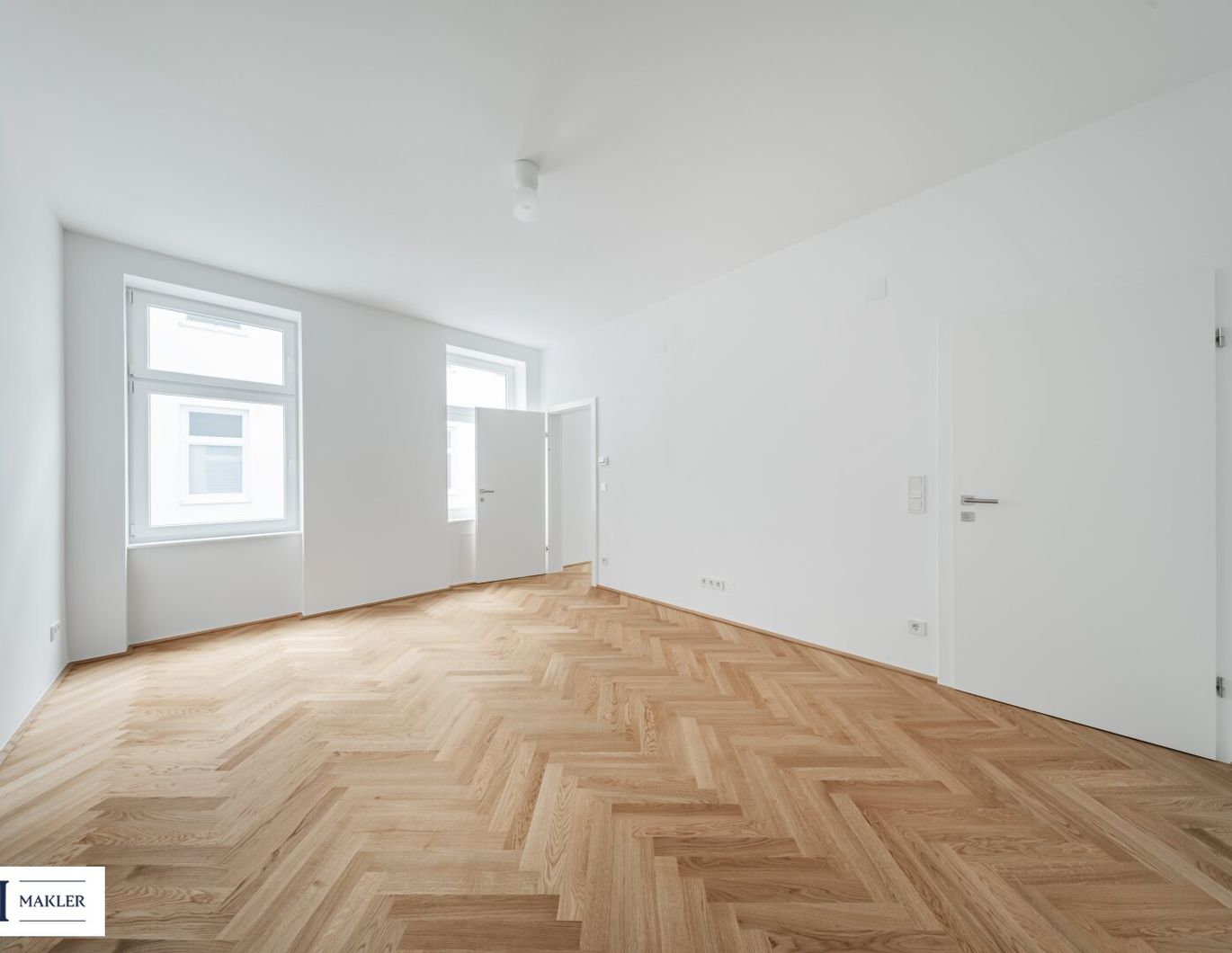 Klausgasse 46: Vollsanierte 1,5-Zimmer-Altbauwohnung in ruhiger Seitengasse des 16. Bezirks