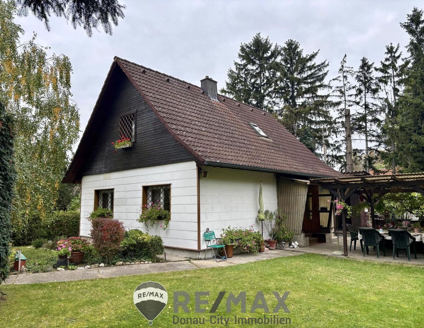 ''EFH auf Pachtgrund - nahe Alte Donau - ganzjährig bewohnbar''