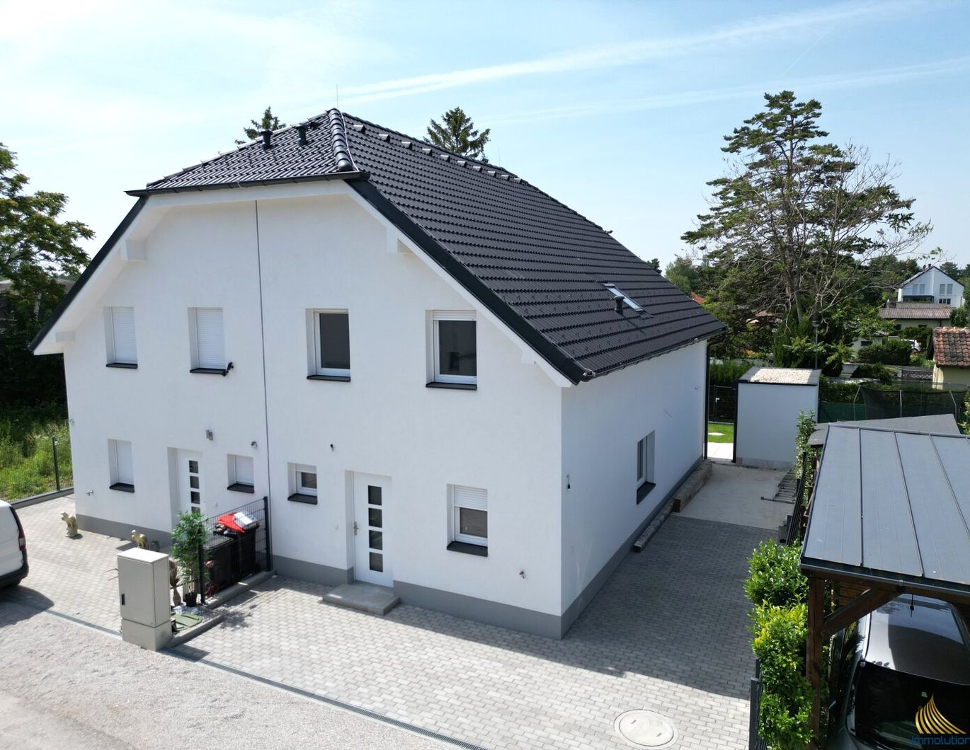 Neubau - schlüsselfertige - moderne 4 Zimmer Doppelhaushälfte in bester familienfreundlicher Sackgasse