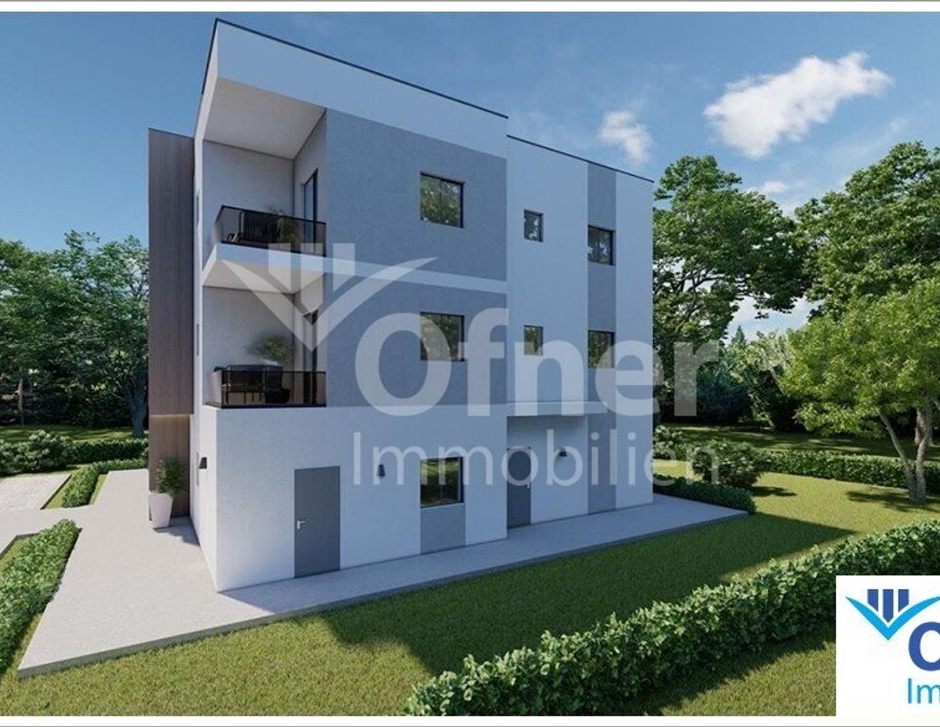 Porec-Nähe, Meernähe: neue 2-Zimmerwohnung mit Terrasse