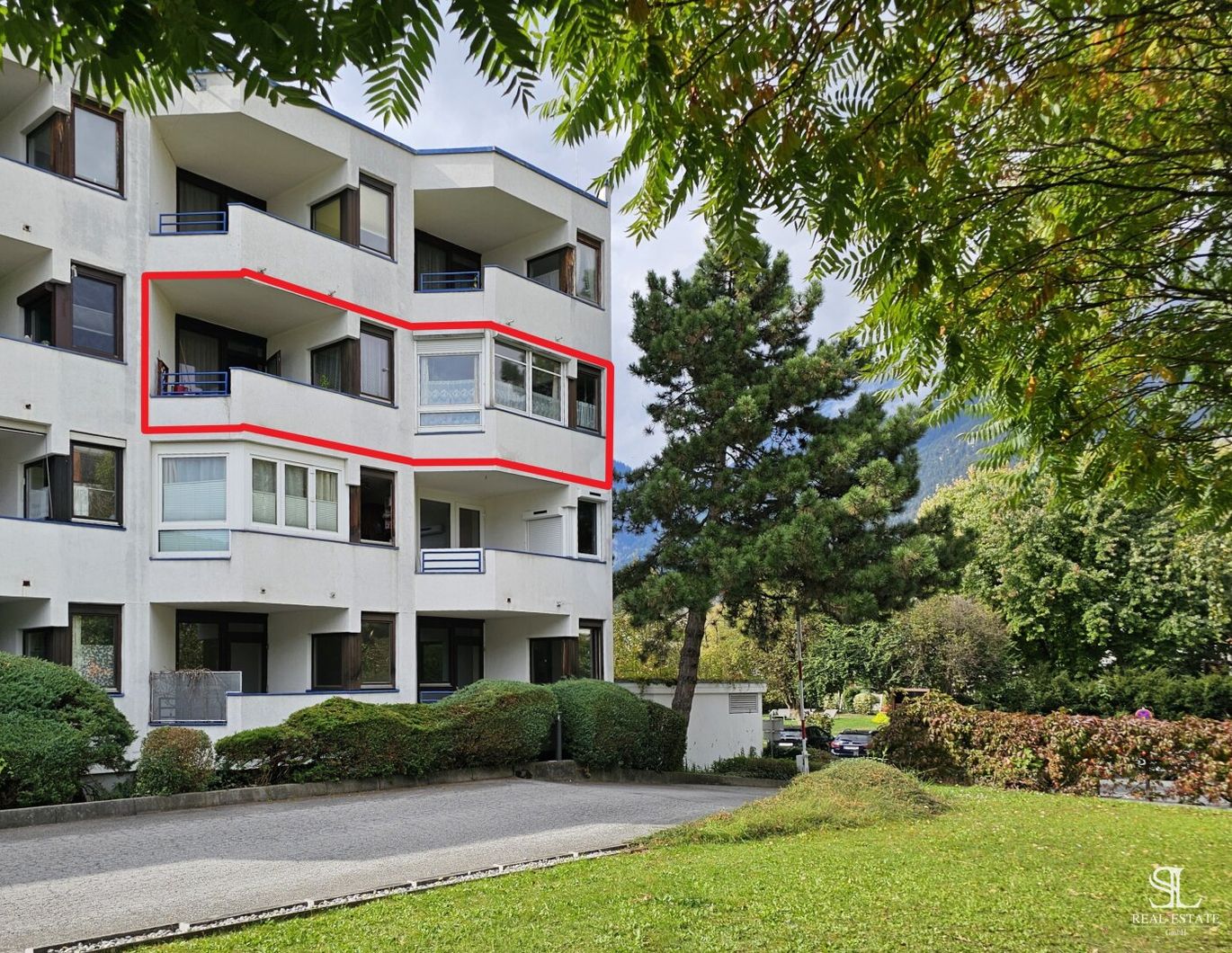 ZWEI IN EINER- Zentrale 82 m²-Wohnung mit Loggia und Balkon - teilbar in zwei Einheiten