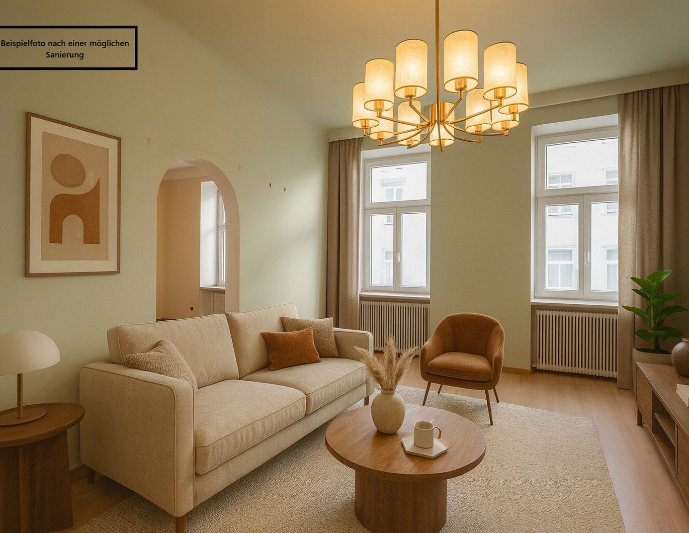 ++NEU++ 4-Zimmer ALTBAUWOHNUNG in ruhiger Lage! - Sanierungsbedürftig