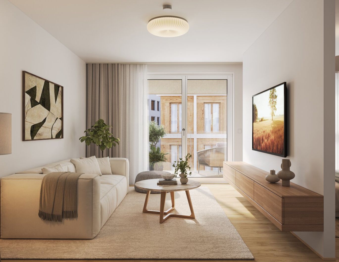 Ruheoase im Stadtviertel: Entdecken Sie die PARK FLATS