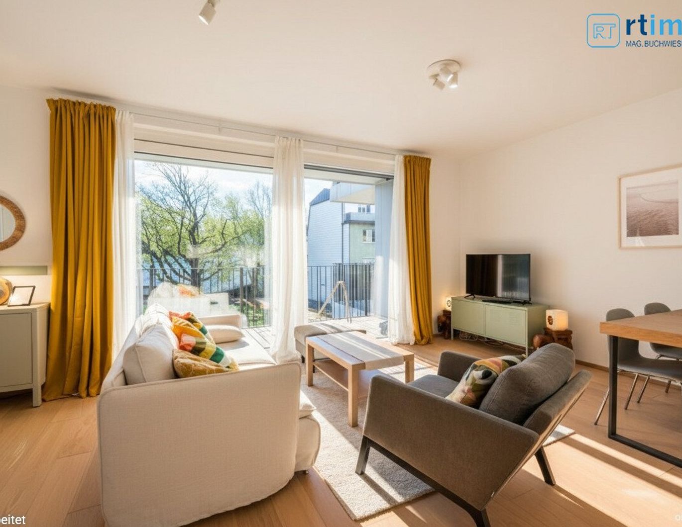 Exklusive 3-Zimmer Neubauwohnung COTTAGE VIERTEL mit Nordterrasse!