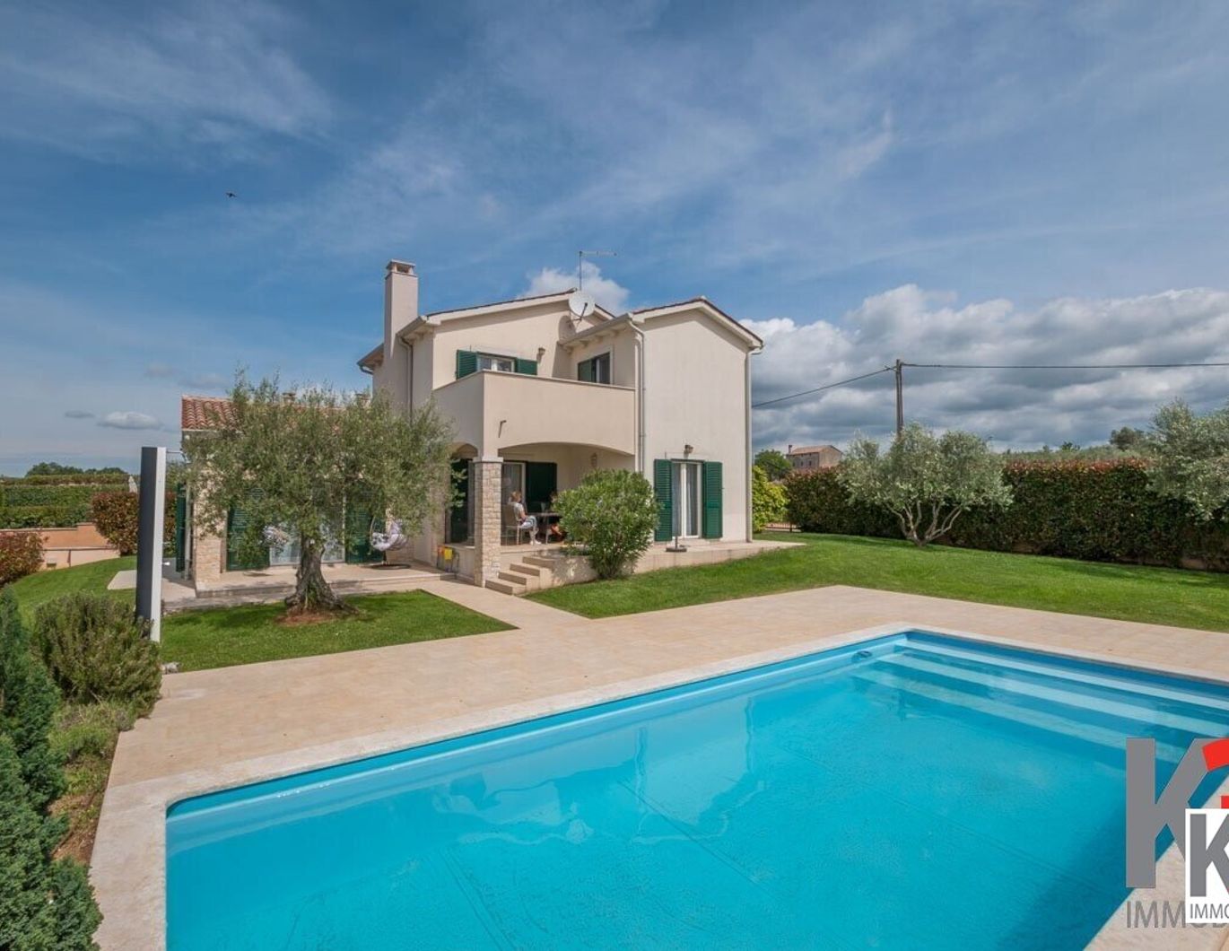 K3 - Poreč-Bereich, Haus mit Pool!