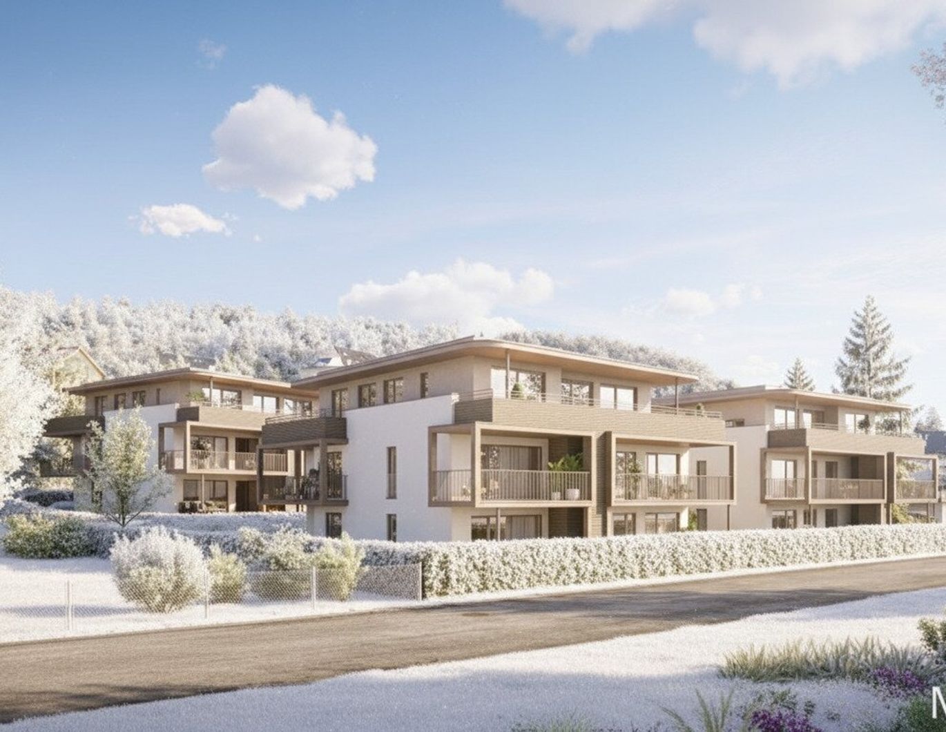 Kreuzbergl Villen - 4 Zimmer Gartenwohnung - Ein Projekt von MADILE