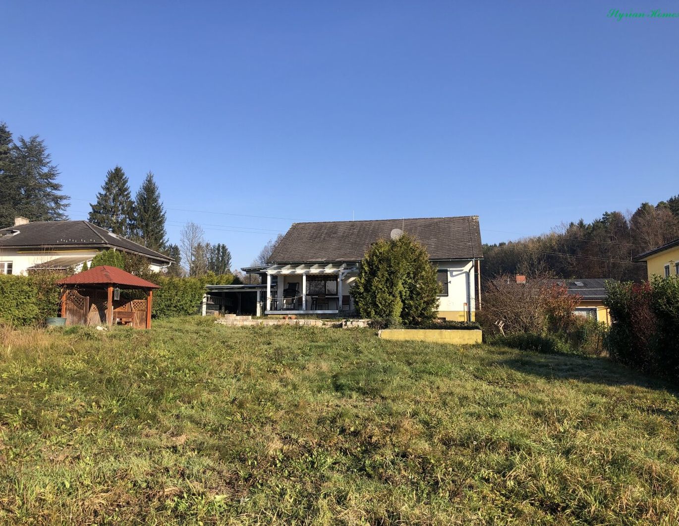 WOHNEN IM GRÜNEN *** Einfamilienhaus SONNENLAGE 1069 m² Gfl. LANDIDYLLE 8044 WEINITZEN ***
