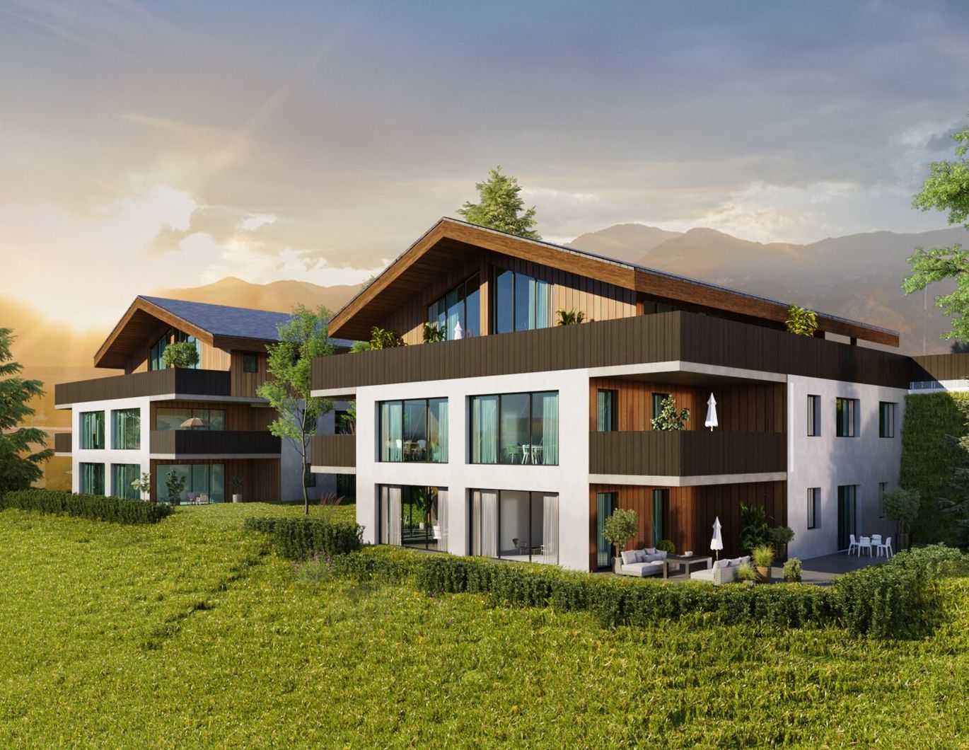 Exklusive Neubauwohnungen am Faaker See - 10 barrierefreie Eigentumswohnungen mit Panoramaseeblick in ruhiger Toplage