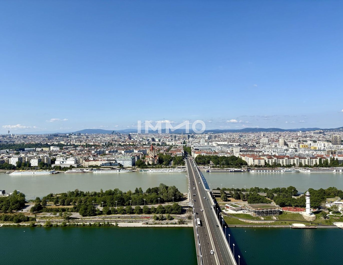 Stephansdom, Kahlenberg, Neue Donau - alles im Blick! Gym, Pool, Spa, Lounges, Doorman (Erstbezug)