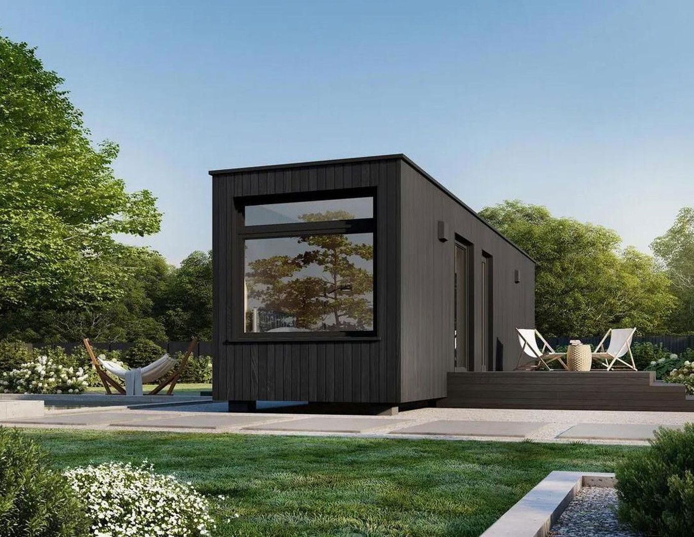 DANWOOD FERIENHÄUSER NEXT HOLIDAY 23-S1 Auch ganzjährig bewohnbar!