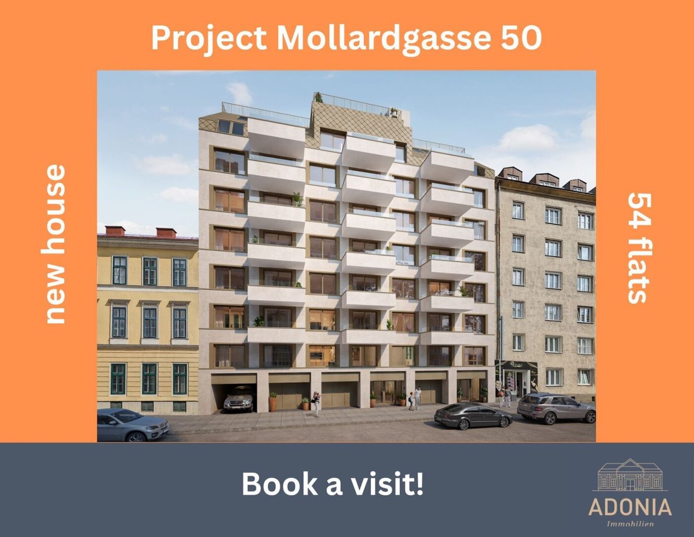 ++MOLLARD 50++ Outstanding 2-room apartment in a prime central location (1/4)