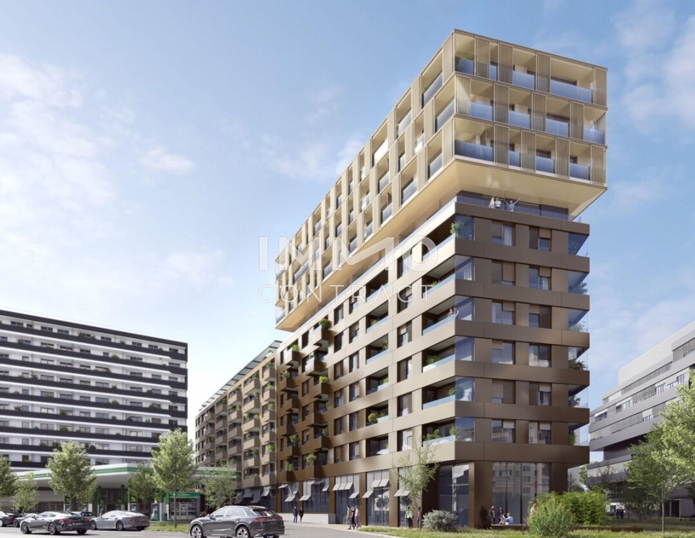 7. Floor! Directly at the main train station: Commission-free