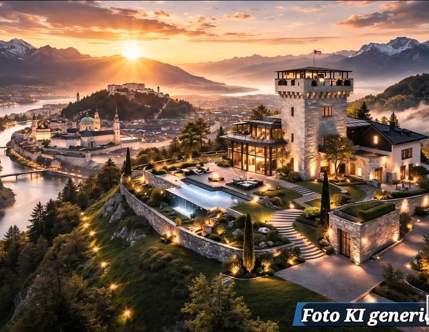 K3 - Stilvolle, historische Villa in ruhiger Bestlage von Salzburg mit weitläufigem, parkähnlichem Grundstück