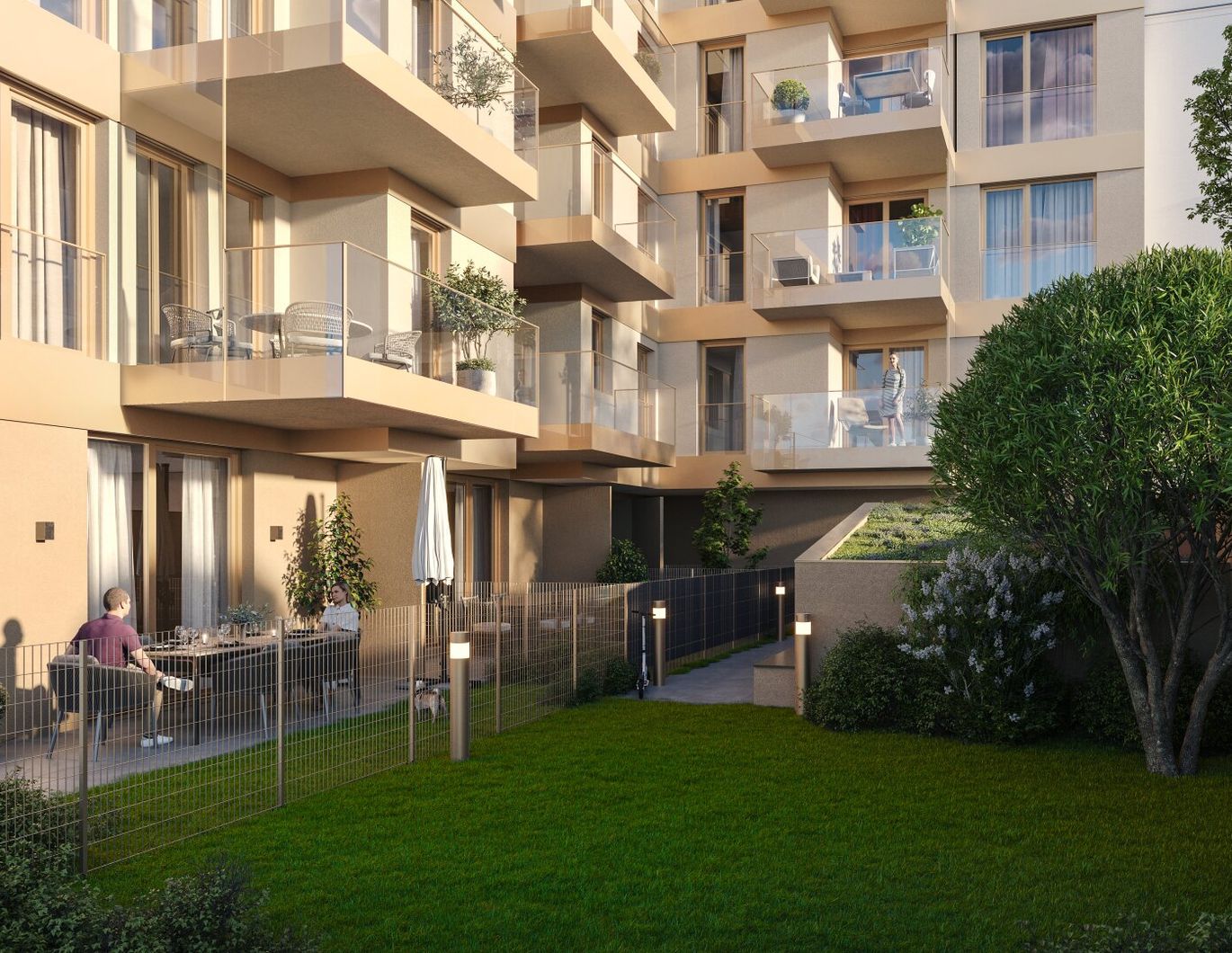 Donau Perle - Wohnen am Park