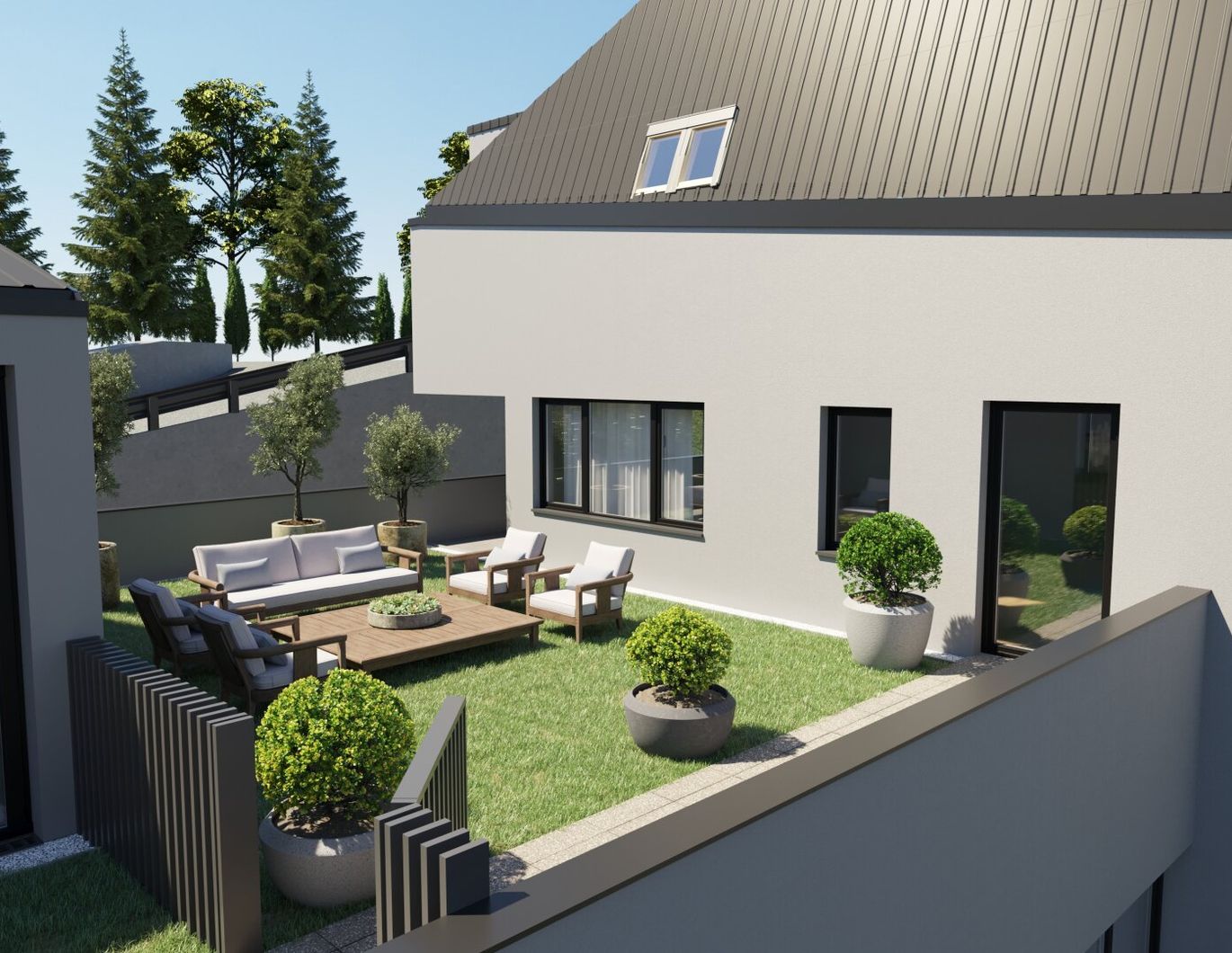 PROVISIONSFREI: Erstbezug: 5-Zimmer-Maisonette-Wohnung mit Garten und Balkon in Steyr