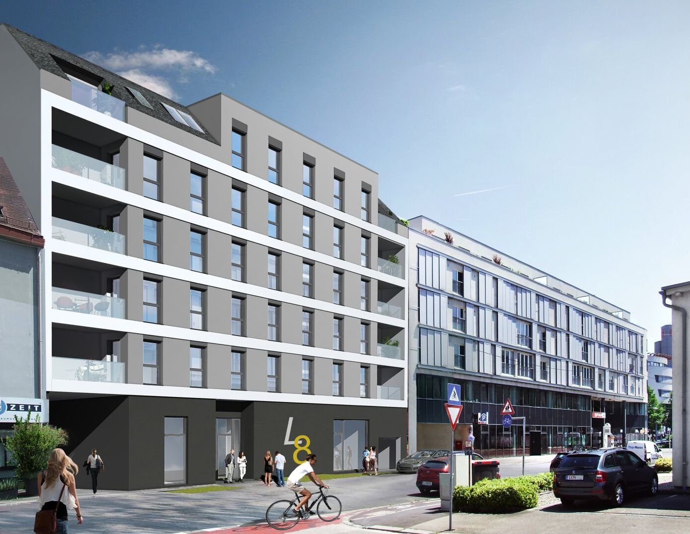 ETW in LInz/Urfahr mit Loggia (wohnbaugefördert)