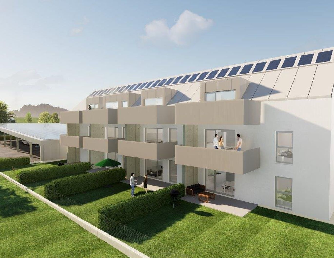 GRÜNE ALLEE GALLNEUKIRCHEN - 2 und 3-Zimmer Wohnungen, 55-70m² NEUBAU ERSTBEZUG