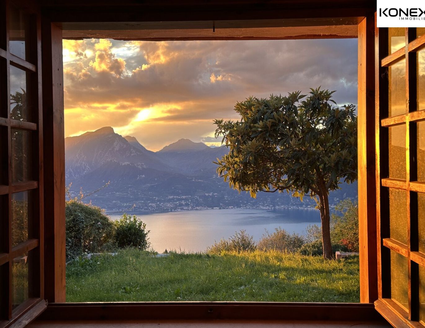 ITA - Sanierungsbedürftiges Chalet mit traumhaftem Seeblick - San Zeno di Montagna