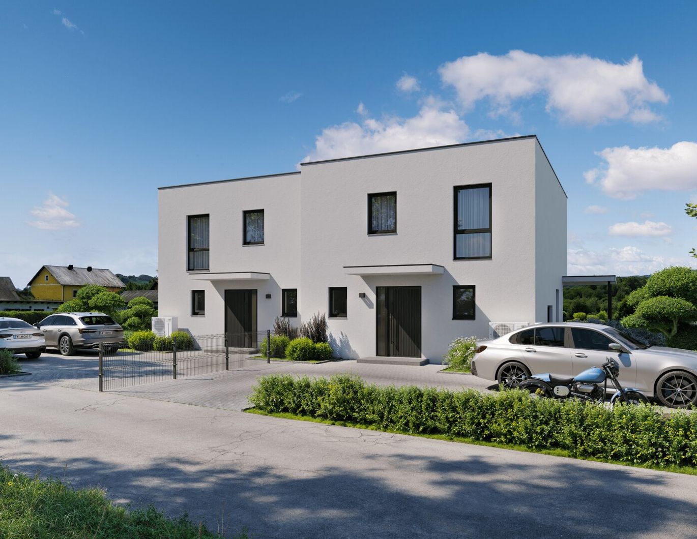 Moderne Doppelhaushälften in Wagna - großzügig, hell & mit geräumigem Eigengarten!