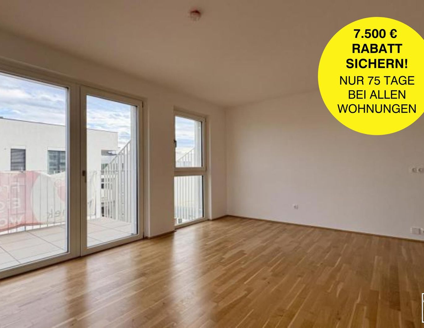 AKTION! Schlüsselfertig & provisionsfrei: 2-Zimmer-Wohnung mit Balkon im Neubau!
