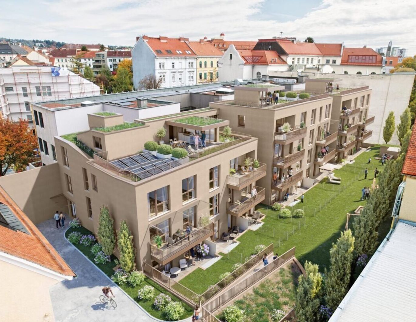 Kompakte Wohnung in ruhiger Hoflage am Dietrichsteinplatz