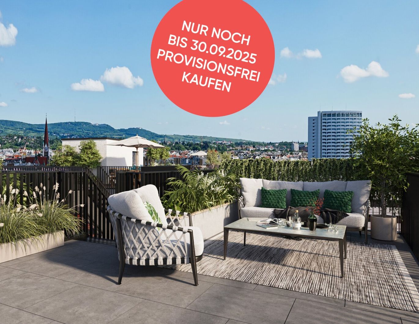 Grand Garden: Modernes Wohnen nahe Wilhelminenberg