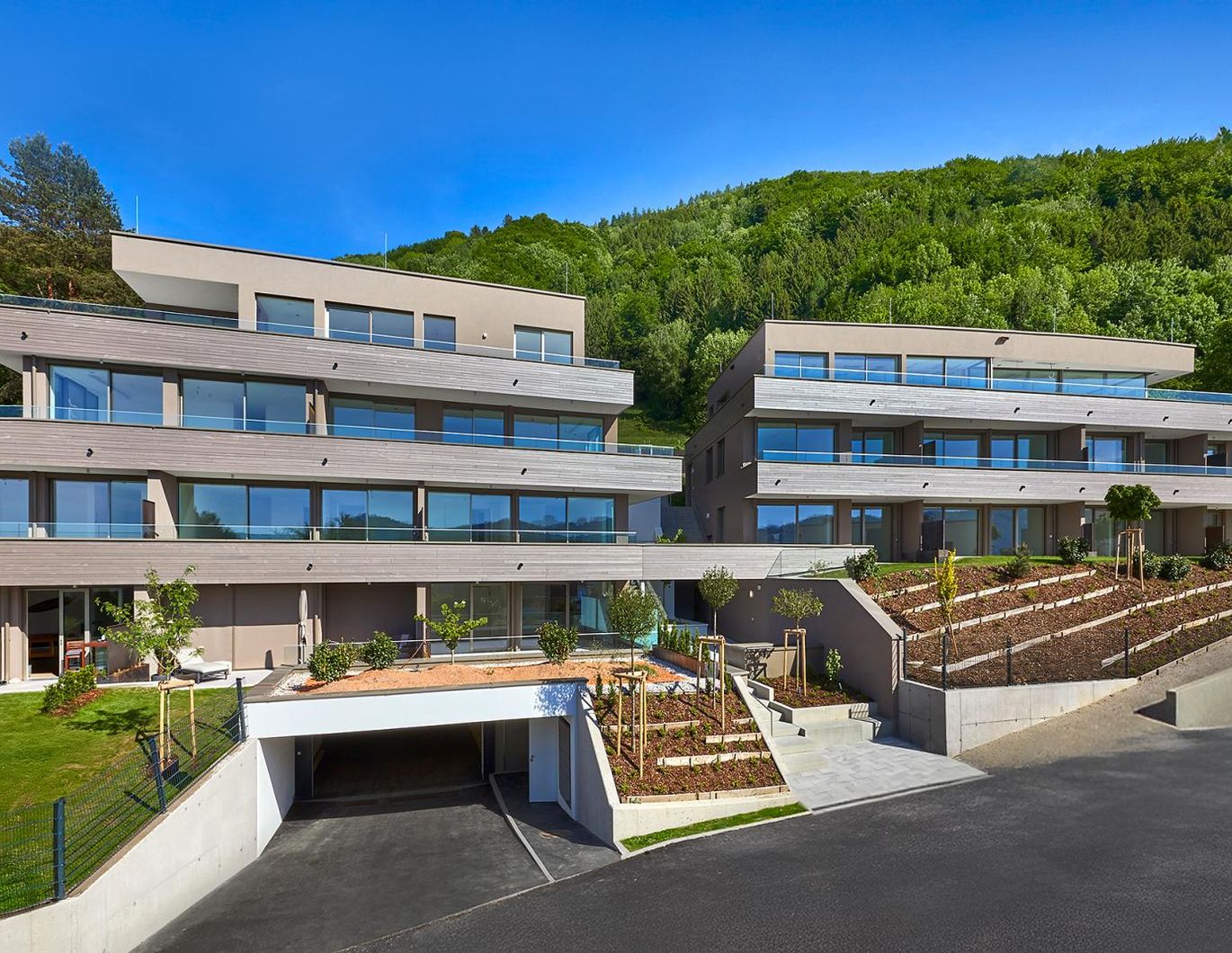 Auch Zweitwohnsitz möglich! - Projekt Sunset² - Am Sonnenhang: Top B5, 2 Zimmer, Terrasse