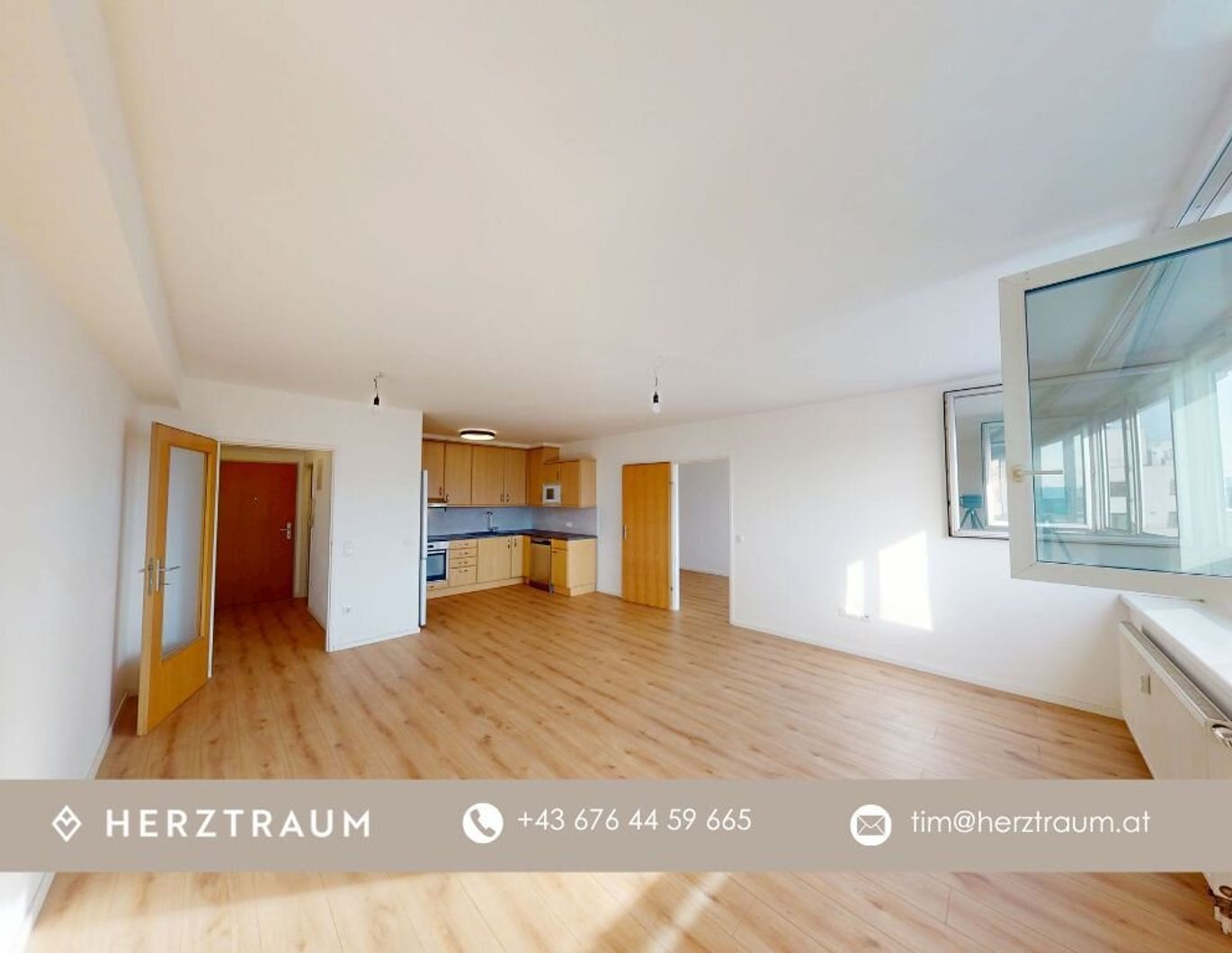 2-Zimmer-Wohnung mit Fernblick - 59,10 m² | befristet vermietet | 1200 Wien