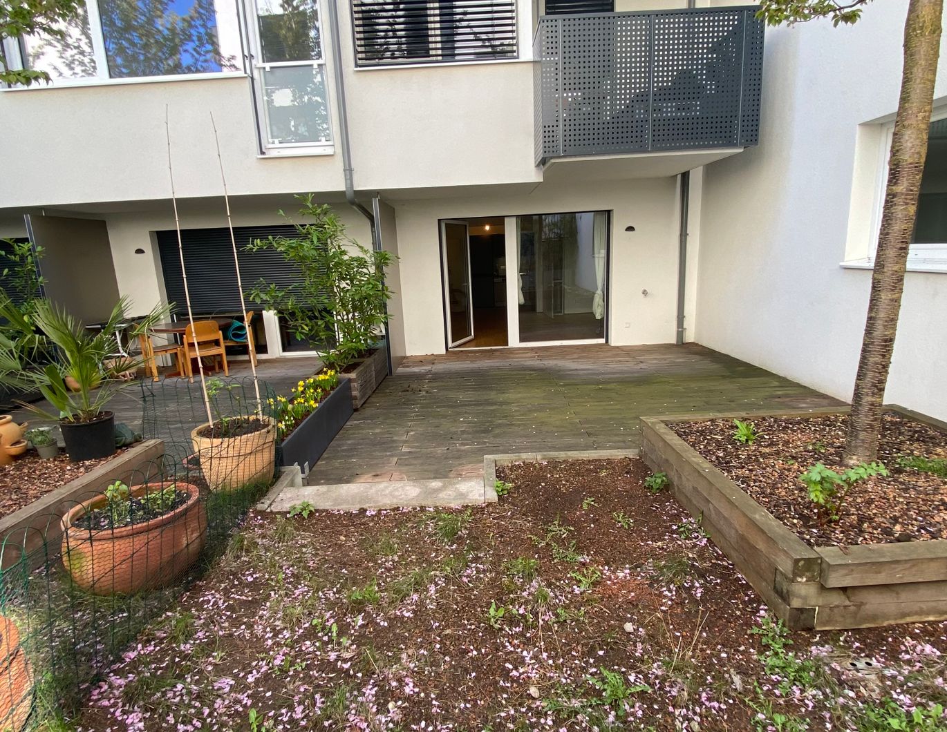 Modernes Wohnerlebnis mit Garten-Oase: Barrierefreies Single-Apartment nahe Elterleinplatz