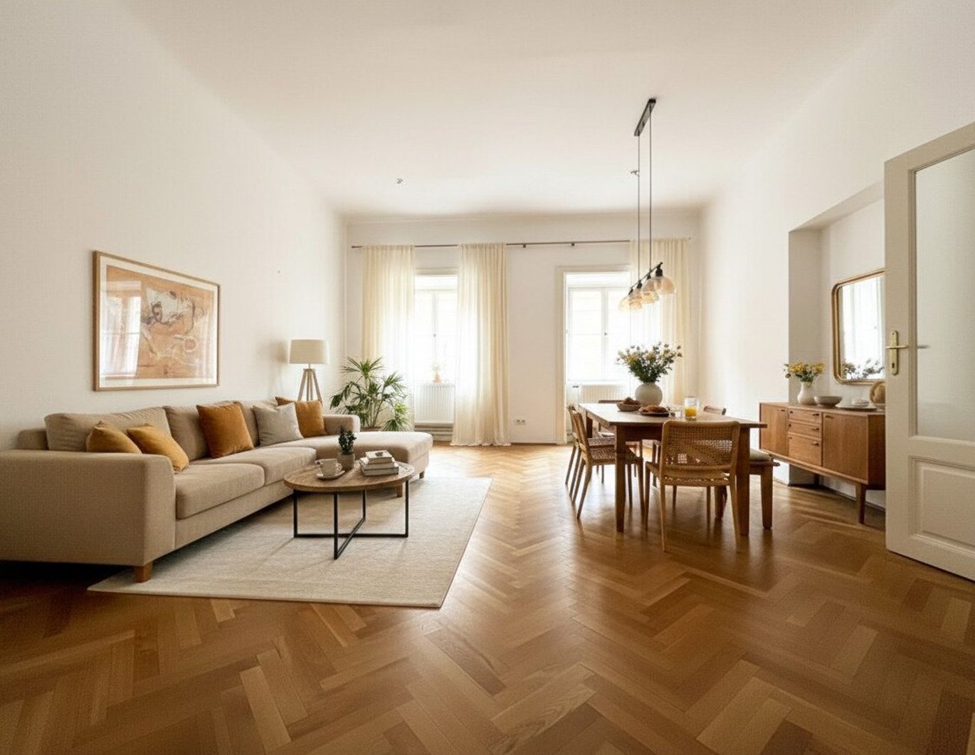 UNBEFRISTET: Ruhige, charmante Altbauwohnung im Herzen Wiens / Charming apartment in an old-style building in the heart of Vienna
