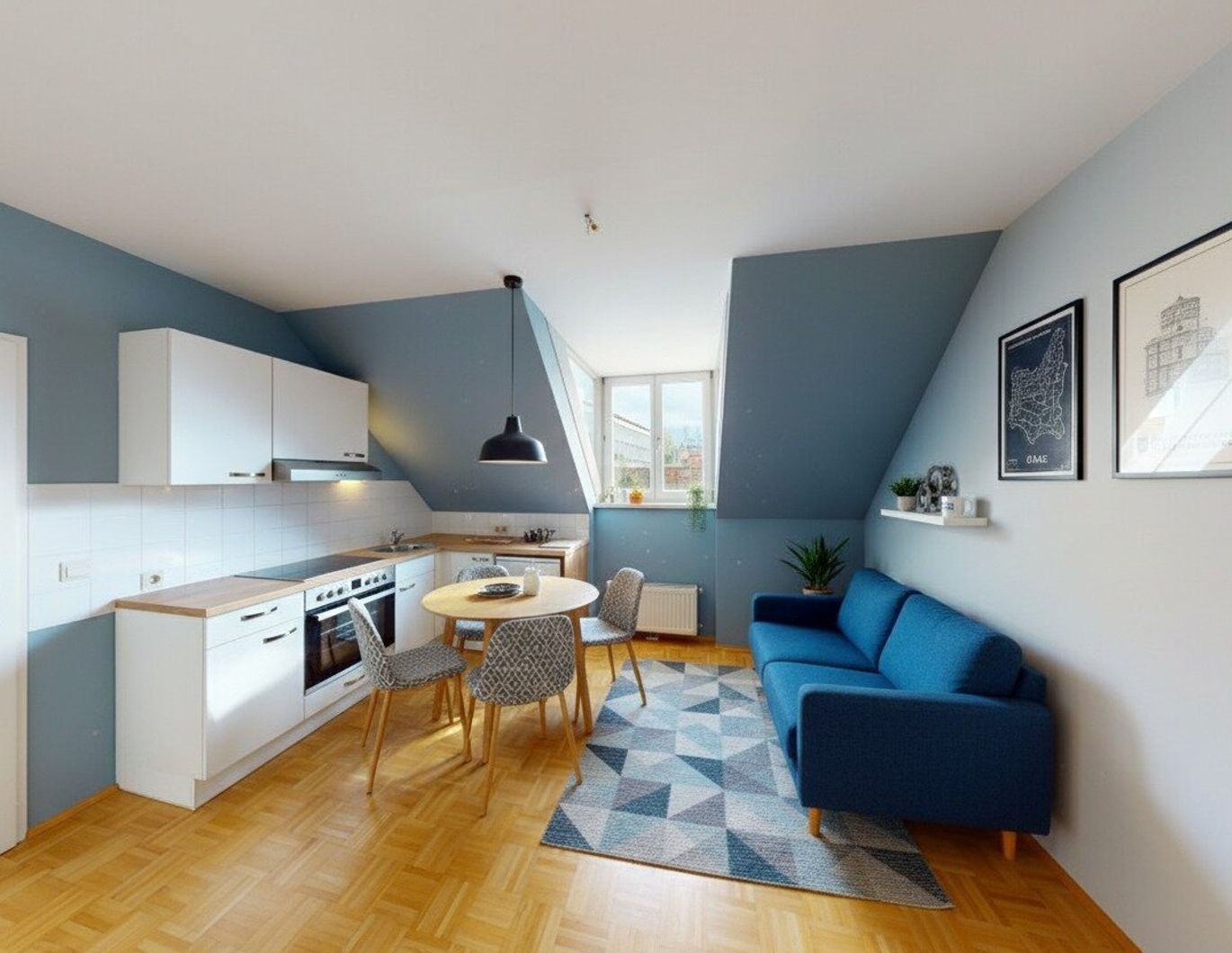 Top 2-Zimmer-Wohnung im beleibten Herz-Jesu-Viertel, auch als WG geeeignet