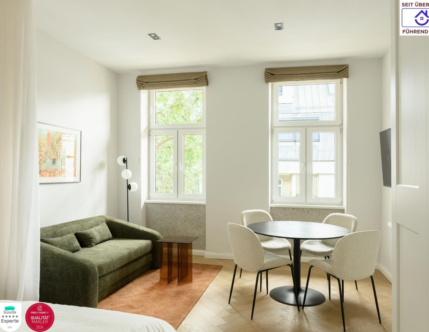 Stilvolle möblierte Designer Wohnung -Erstbezug nach Generalsanierung