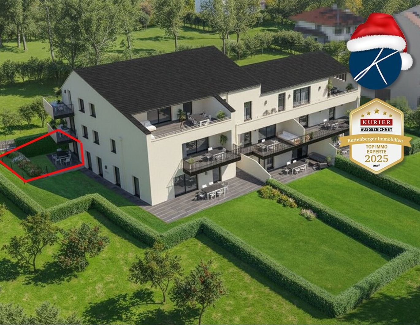 Gemütliche Wohnung mit kleinem Garten & Terrasse (Top 3) - Neubauprojekt am Kremser Steindl