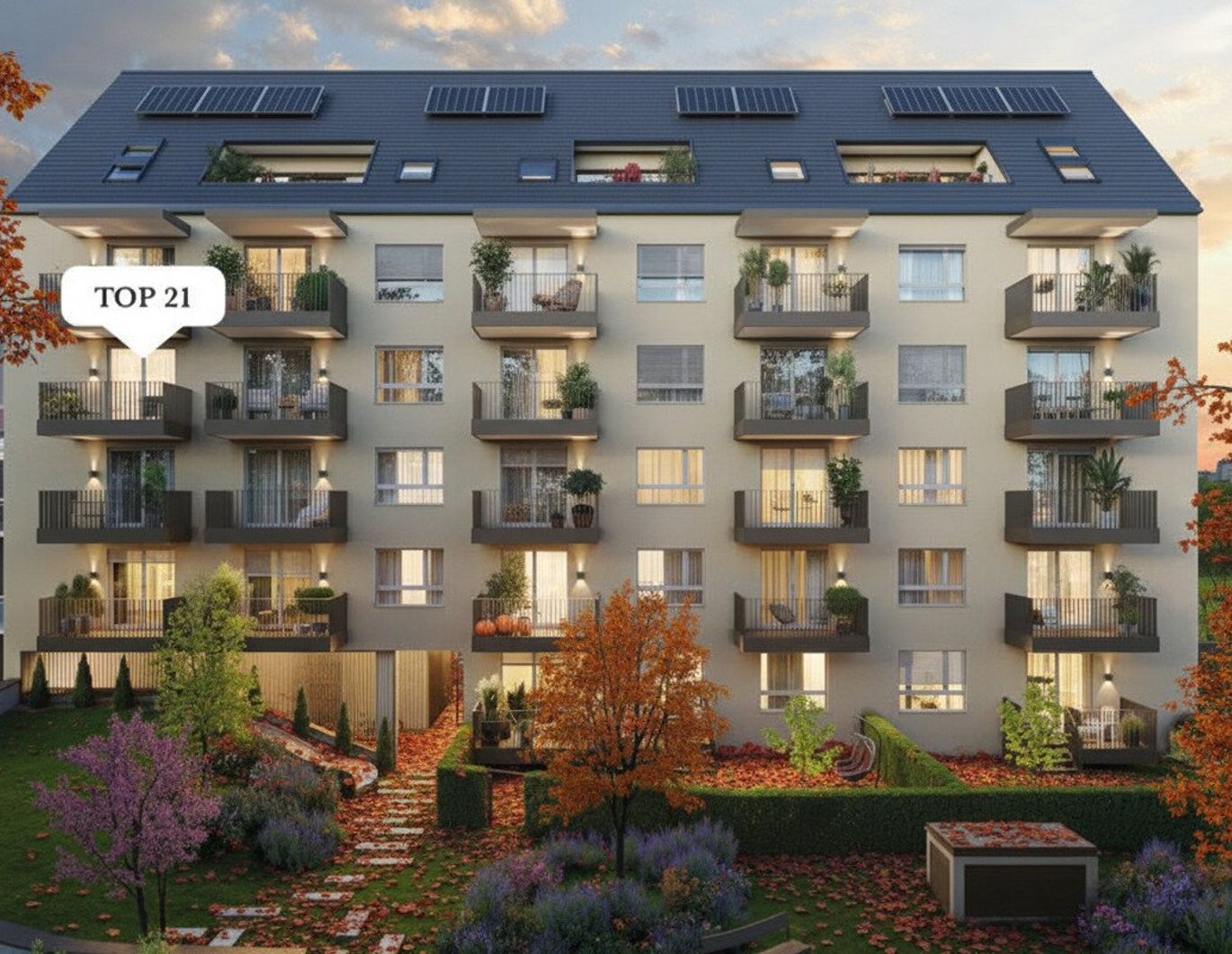 Exklusive 3-Zimmer-Wohnung mit Balkon im 3. Obergeschoss