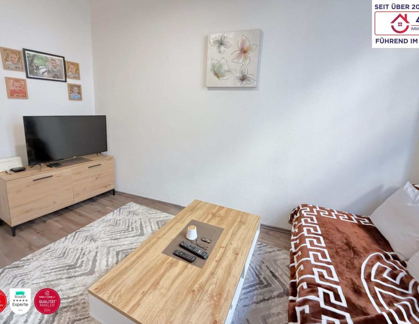 Ruhige 3-Zimmer Altbauwohnung im EG - nur 5 Minuten bis zum 1. Bezirk